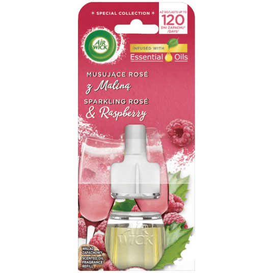 AIRWICK odświeżacz ZAPAS kontakt 19ml Róża Malina -zdjęcie numer 1