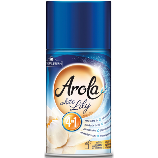 AROLA PUSZKA zapas BIAŁA LILIA 250ML /12 -zdjęcie numer 1