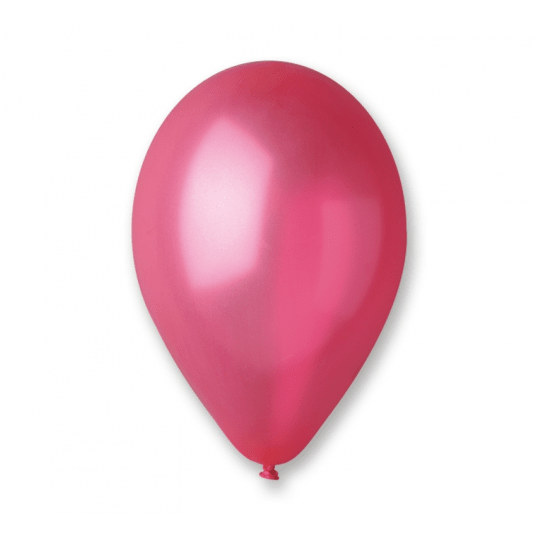 Balony metaliczne Gemar 26cm CZERWONY 100szt -zdjęcie numer 1