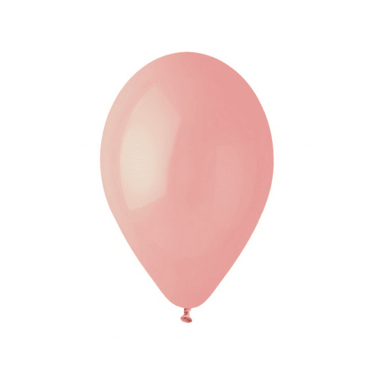 Balony pastelowe Gemar 26cm DELIKATNY RÓŻ 100szt -zdjęcie numer 1