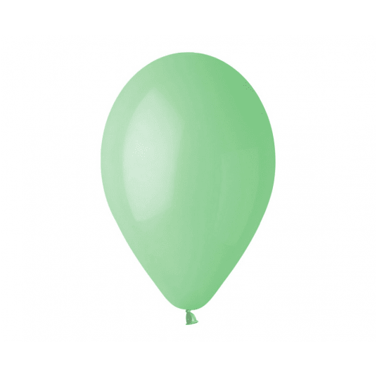 Balony pastelowe Gemar 26cm MIĘTOWY 100szt -zdjęcie numer 1
