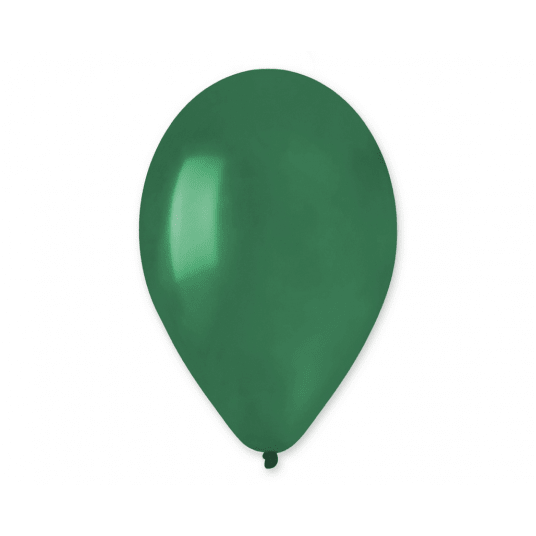 Balony pastelowe Gemar 26cm SZMARAGDOWY 100szt -zdjęcie numer 1