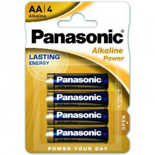 Bateria alkaliczna PANASONIC AA LR6 POWER 4szt -zdjęcie numer 1