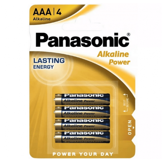 Bateria alkaliczna PANASONIC AAA LR3 POWER 4szt -zdjęcie numer 1