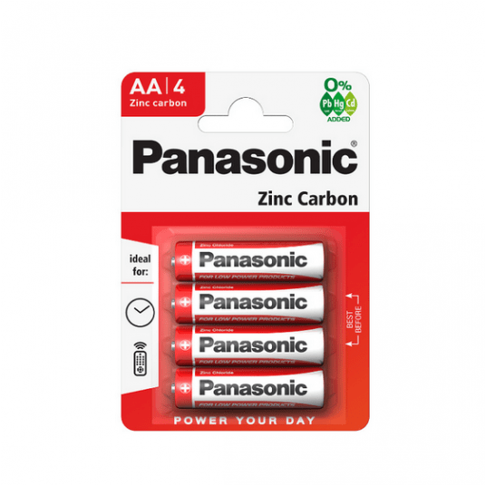 Bateria PANASONIC AA R6 4szt /12 -zdjęcie numer 1
