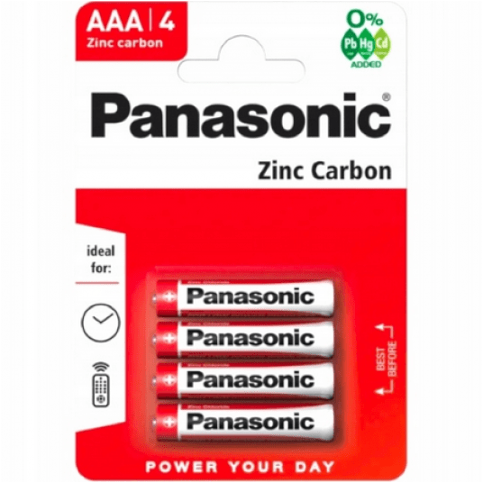 Bateria PANASONIC AAA R3 4szt /12 -zdjęcie numer 1