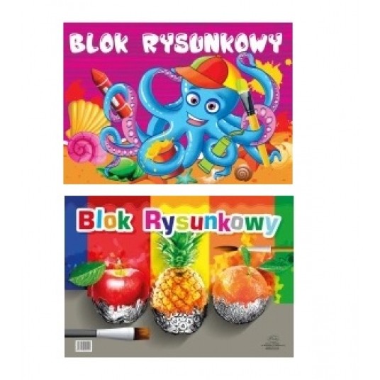Blok rysunkowy A3 BIAŁY Protos -zdjęcie numer 1