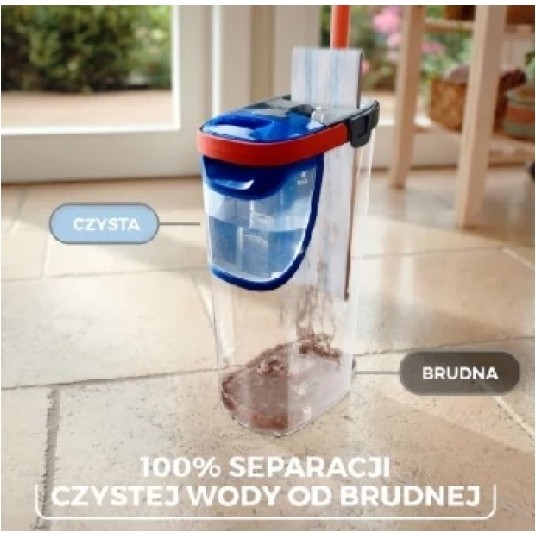 BOX Wiadro/Mop płaski VILEDA H2PRO -zdjęcie numer 2