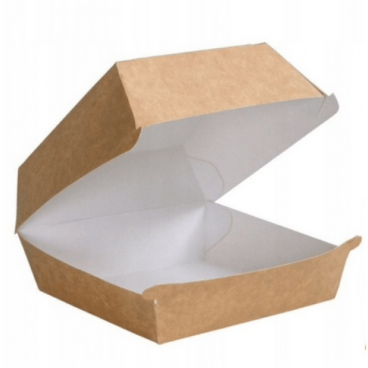 Burger Box papier ENJOY XL 15x15x9cm 100szt /3 -zdjęcie numer 1