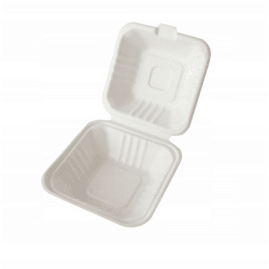 Burger Box trzcina 15x15x4/8cm ENJOY 50szt /10 -zdjęcie numer 1