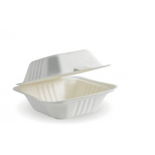 Burger Box trzcina 15x15x4/8cm ENJOY 50szt /10 -zdjęcie numer 2