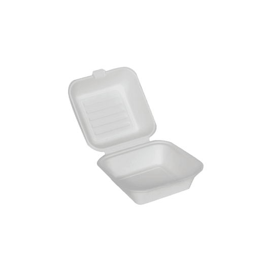 Burger Box trzcina 15x15x4/8cm KRAM 50szt /10 -zdjęcie numer 1