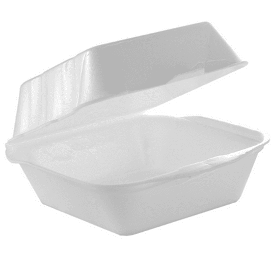 Burger Box XPS DUŻY 170szt BIAŁY /4 HP6 -zdjęcie numer 1