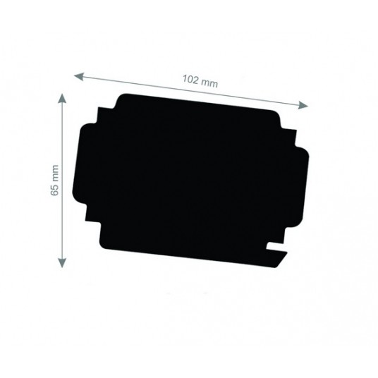 Ceny kredowe Stojące 102x65mm Retro 10szt -zdjęcie numer 2