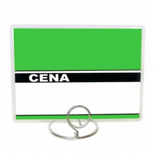 Ceny laminowane do szpilek 80X111mm 50szt ZIELONE -zdjęcie numer 1