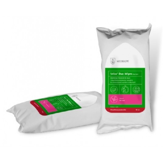 Chusteczki alkoholowe VELOX DUO WIPES - zapas -zdjęcie numer 1