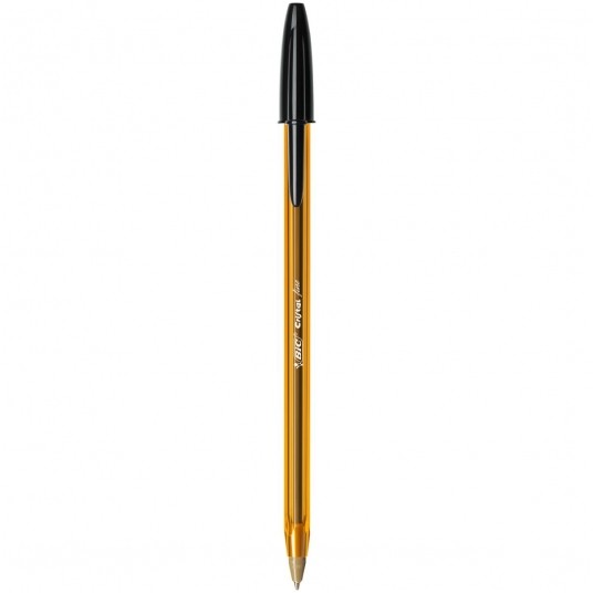 Długopis Bic Fine cristal czarny 0,8mm -zdjęcie numer 1