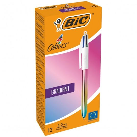Długopis wielofunkcyjny Bic 4 Colours Gradient mix -zdjęcie numer 1