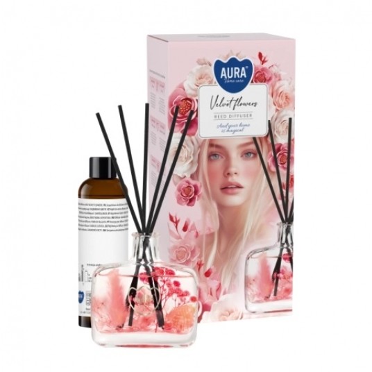 Dyfuzor zapachowy z suszem Aura Velvet Flowers -zdjęcie numer 1