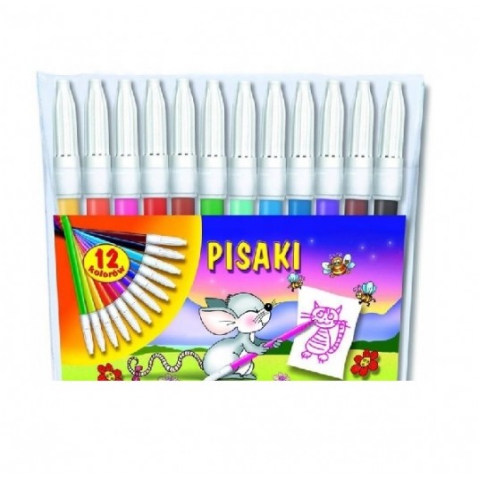 Flamastry KAMET 12 kolorów -zdjęcie numer 1