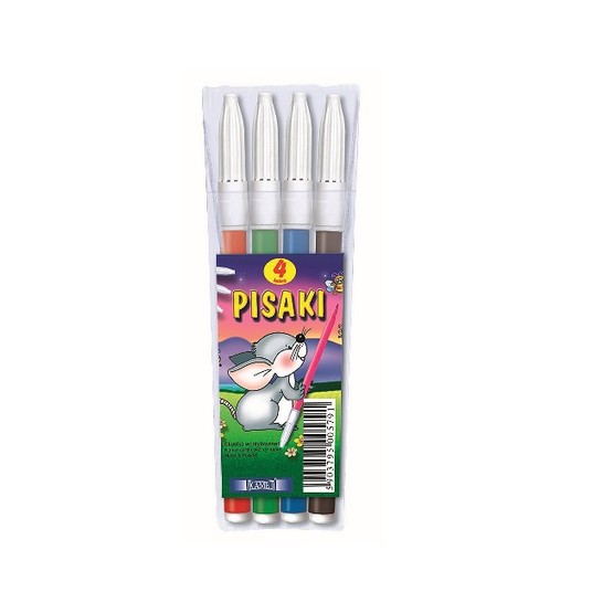 Flamastry KAMET 4 kolory -zdjęcie numer 1
