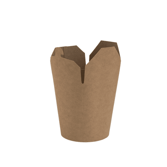 FOOD BOX papierowy KRAFT 1000ml 50szt /10 -zdjęcie numer 1