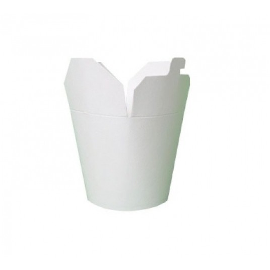 FOOD BOX papierowy PE BIAŁY 500ml 50szt /20 -zdjęcie numer 1