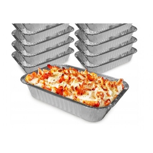 Foremka ALUminiowa prostokąt 900ml 100szt /20 -zdjęcie numer 2