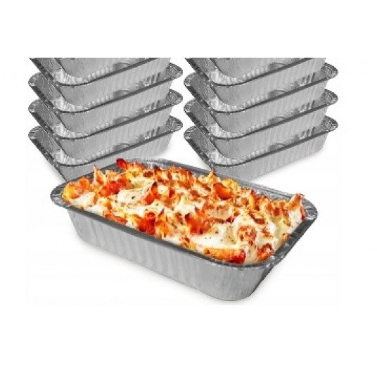 Foremka ALUminiowa prostokąt 900ml 100szt /20 -zdjęcie numer 2