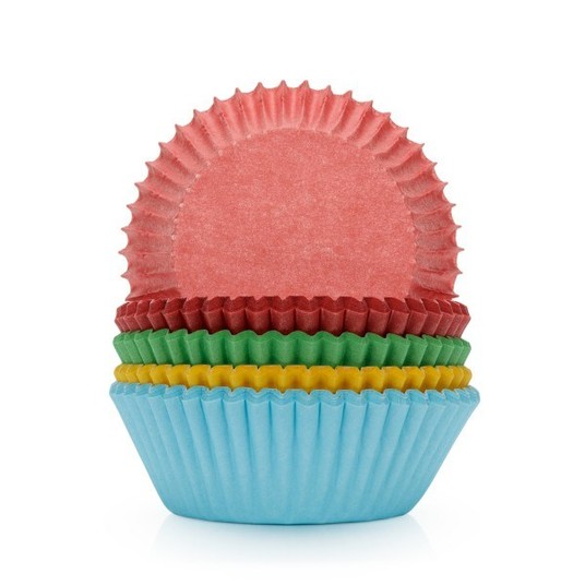 Foremki do pieczenia fi 4,5cm MIX KOLOR 200szt -zdjęcie numer 1