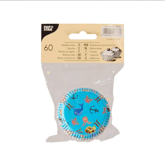 Foremki do pieczenia fi 5cm MIX DZIECI 60szt -zdjęcie numer 3
