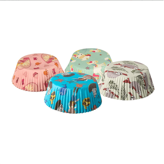Foremki do pieczenia fi 5cm MIX DZIECI 60szt -zdjęcie numer 2