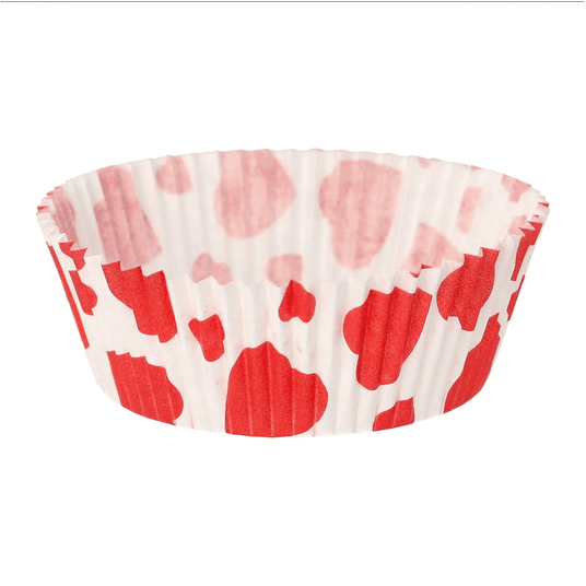 Foremki do pieczenia fi 5cm MIX RÓŻOWE 60szt -zdjęcie numer 6