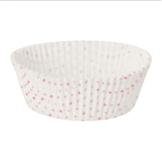 Foremki do pieczenia fi 5cm MIX RÓŻOWE 60szt -zdjęcie numer 4