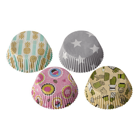 Foremki do pieczenia fi 5cm MIX WZORY 60szt -zdjęcie numer 2
