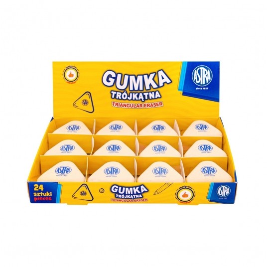 Gumka do mazania Astra trójkątna -zdjęcie numer 1