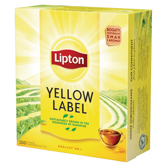 Herbata LIPTON Yellow Label 100szt 200g -zdjęcie numer 1