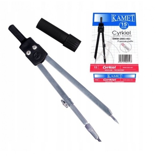 KAMET CYRKIEL TECHNICZNY + zapas grafitu -zdjęcie numer 1