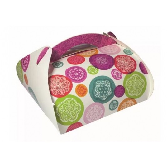 Karton na tort NADRUK 33x33x15 1szt /25 -zdjęcie numer 1