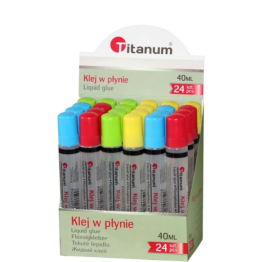 Klej w płynie 40ml Titanum -zdjęcie numer 1