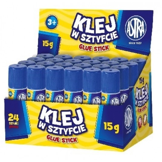 Klej w sztyfcie ASTRA/Astrino 15g /24 -zdjęcie numer 1