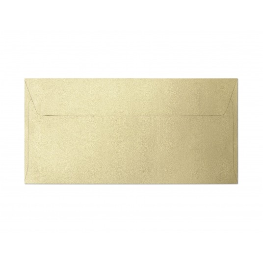 Koperta DL 110x220 Złota 120g 10szt -zdjęcie numer 1