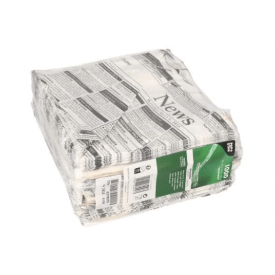 Koperta rożek frytki 125g NEWS 19x19cm 1000szt -zdjęcie numer 2