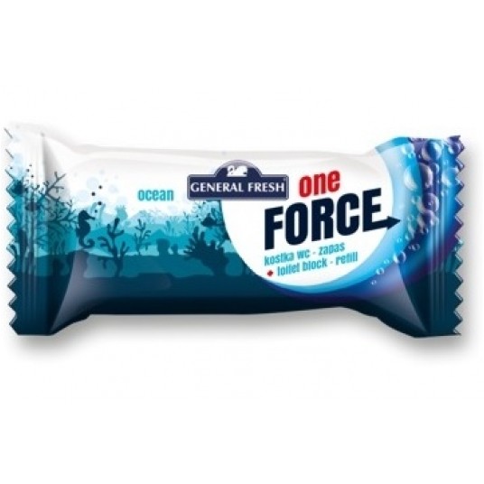 Kostka do wc GENERAL FRESH ONE FORCE WKŁAD 40g /30 -zdjęcie numer 1