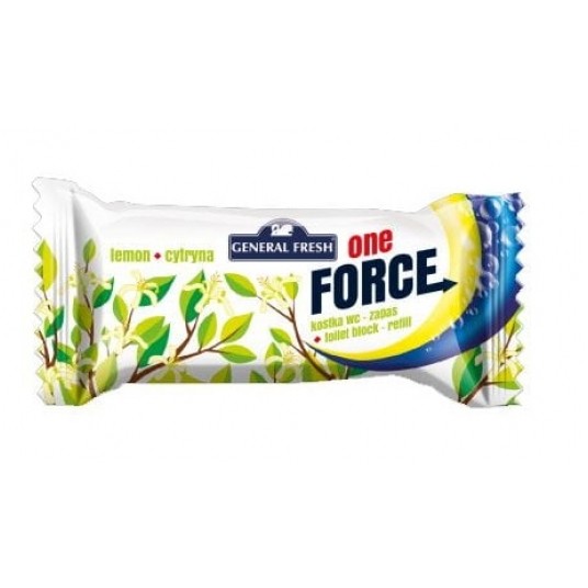 Kostka do wc GENERAL FRESH ONE FORCE WKŁAD 40g /30 -zdjęcie numer 3