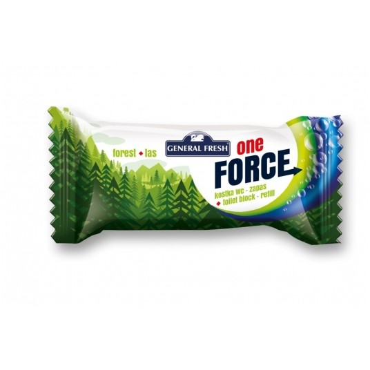 Kostka do wc GENERAL FRESH ONE FORCE WKŁAD 40g /30 -zdjęcie numer 2