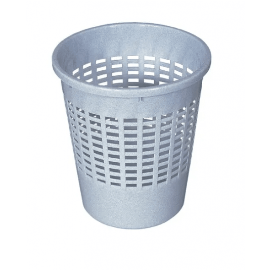 Kosz plastikowy 10L na papier SZARY / GRANIT -zdjęcie numer 1