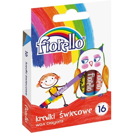 Kredki świecowe Fiorello 16k -zdjęcie numer 1