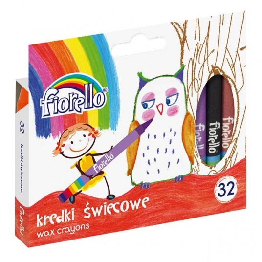 Kredki świecowe Fiorello 32k -zdjęcie numer 1