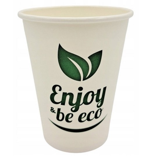 Kubek papierowy P FREE 200ml ndr ENJOY 75szt /30 -zdjęcie numer 1